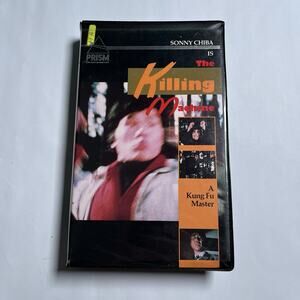 The Killing Machine VHS Prism Video Clamshell Sonny Chiba 1985 Martial Arts
